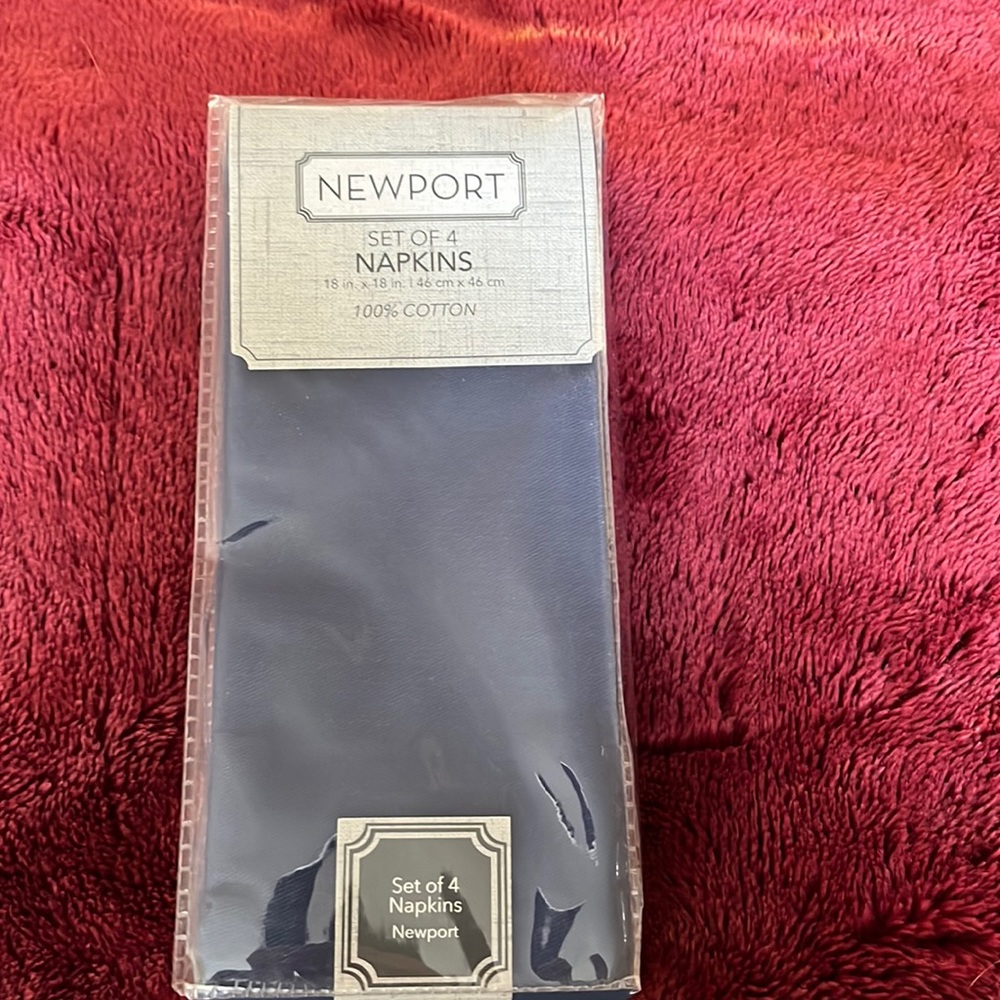 Newport fabric napkins 4 pack